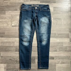 Wallflower Embroidered Denim Jeans